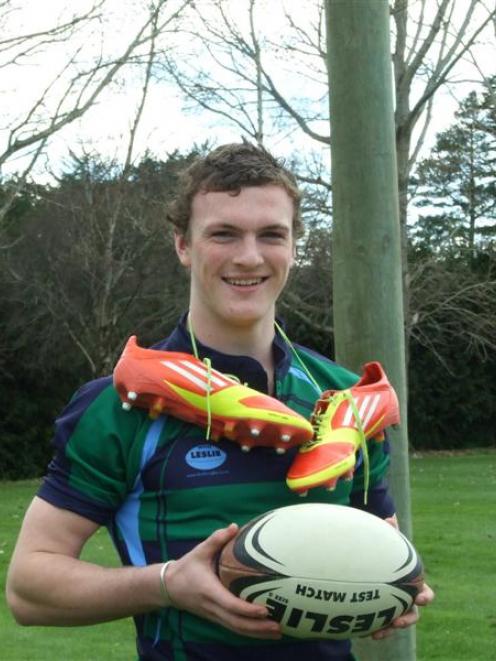 Blue Mountain College year 12 pupil Gavin Stark divides his time between rugby and athletics....