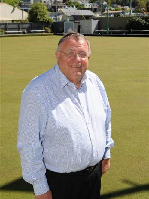 Bowls New Zealand chief executive Kerry Clark at the Logan Park Bowling Club on Monday. Photo by...