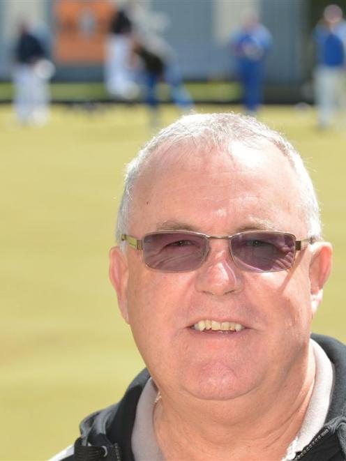 Bowls New Zealand national coach Dave Edwards at the North East Valley club. Photo by Peter...