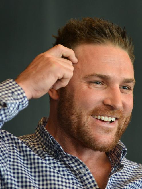 Brendon McCullum. Photo by Peter McIntosh