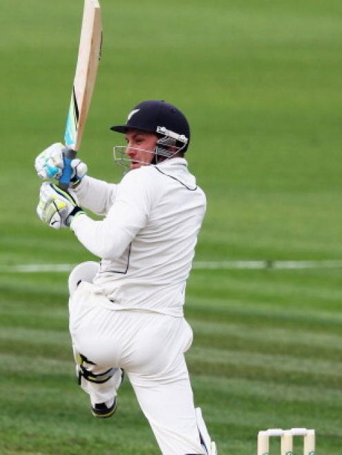 Brendon McCullum's main test batting problem appears to be balancing aggression with patience....