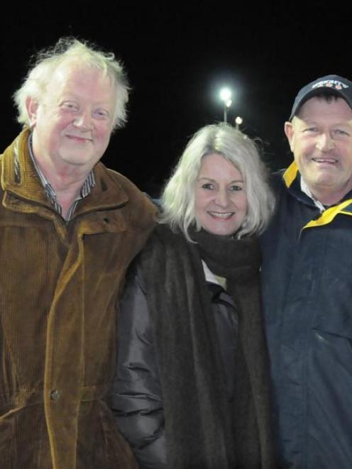 Brian Sceats (left), Wendy Muldrew and Graeme Anderson, the owners of Terrorway. Photo by Tayler...