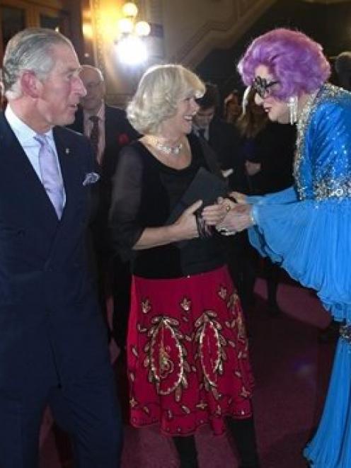 Britain's Prince Charles, The Prince of Wales, President, The Prince's Trust, and The Duchess of...