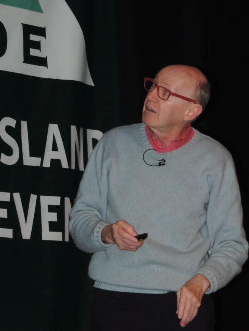 British Professor David Hughes, an expert on world food and drink trends, entertains the...