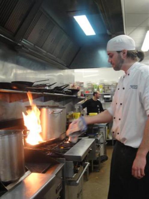 British sous chef Adam Rickett first decided to work on the skifields for a chance to snowboard,...