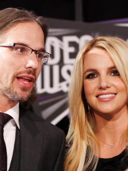 Britney Spears and former fiance Jason Trawick arrive at the 2011 MTV Video Music Awards in Los...