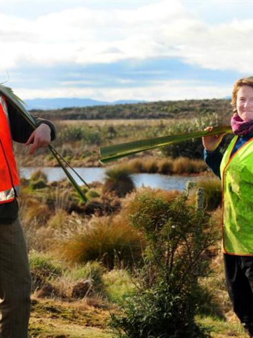 Briton Carley Shutt is spending her holidays doing volunteer conservation work at Sinclair...