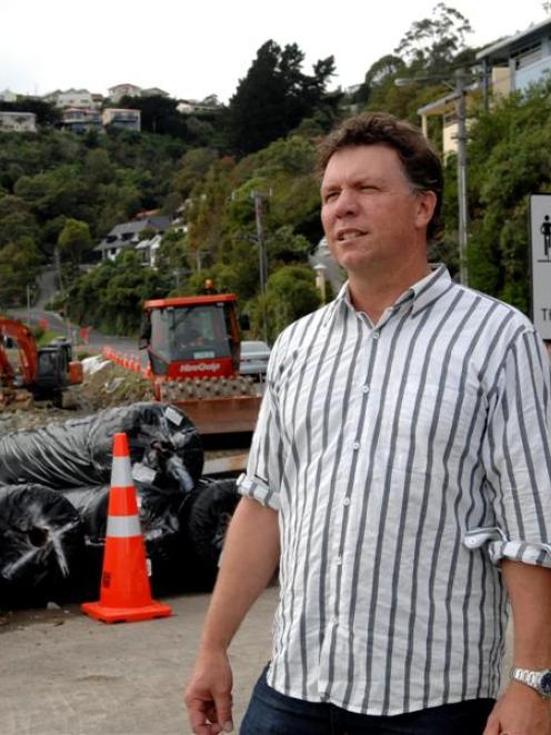 Broad Bay resident Simon Blake says delays for residents on 
...