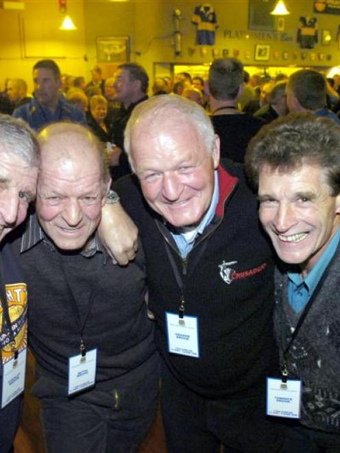 The Brook brothers at the 125th anniversary of the Taieri Rugby Football Club at Peter Johnstone...