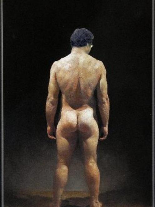 The naked truth? If you merge Simon Richardson's nude painting of Anton Oliver with Dunedin Mayor...