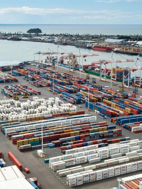 But brokers are expecting a boost for Port of Tauranga (pictured) with bigger ships arriving in...