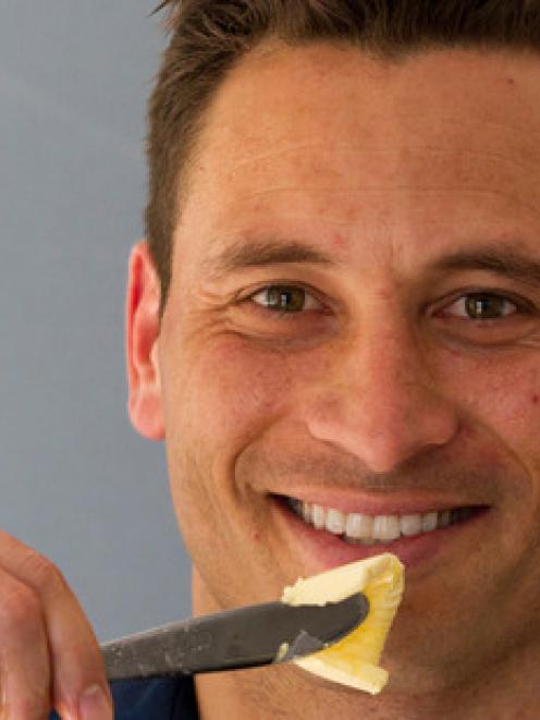 Butter enthusiast Jay Harrison says high-fat, low-carb diets work. Photo by NZ Herald