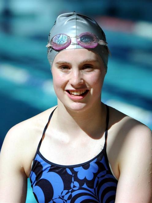 Caitlin Deans at Moana Pool. Photo by Craig Baxter.