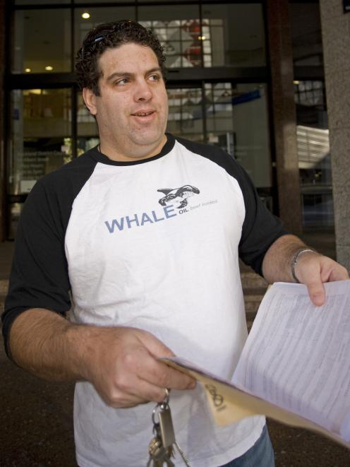 Cameron Slater. Photo by NZPA.