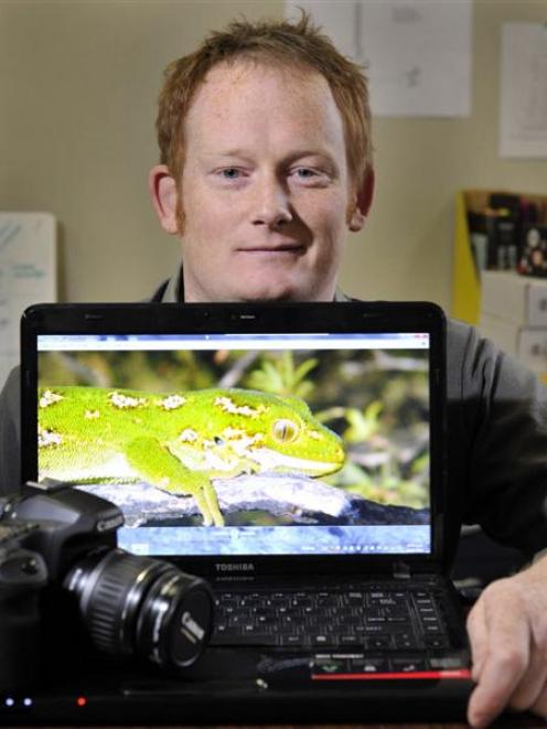 Carey Knox's work identifying the individual marks on jewelled geckos has won him an...