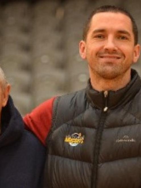 Carl and Mark Dickel have teamed up at the Otago Nuggets 16 years after they last helped the...