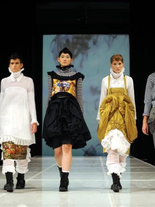 Carolina Barua won the Peroni first prize at the iD International Emerging Designer Awards with...