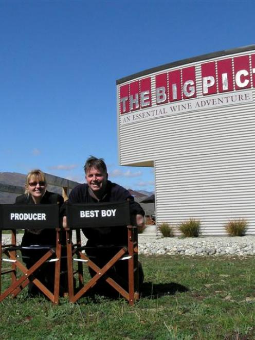 Cath and Phil Parker, of Cromwell's Big Picture Wine Adventure and Restaurant business, are...