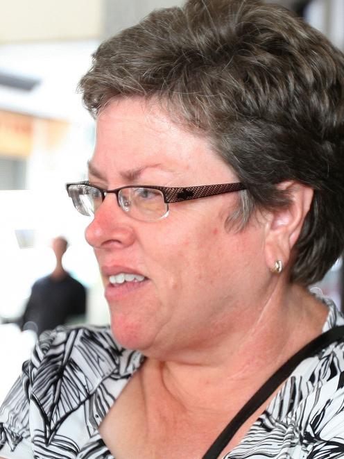 Catherine Linnen, Mother of student Tara Gregory, who lost her life in the Mangatepopo Gorge...