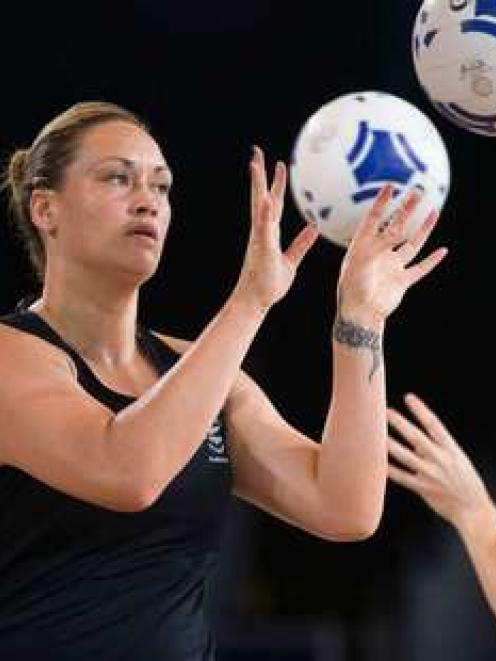 Cathrine Latu has been cut from the Silver Ferns' World Cup squad. Photo NZ Herald