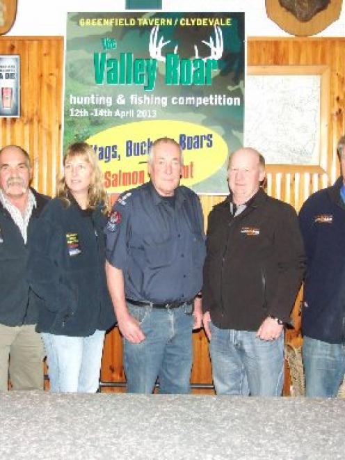 Catlins Search and Rescue members Alan Bichan, Fraser Morris, and Lianne Latta, Clutha Valley...