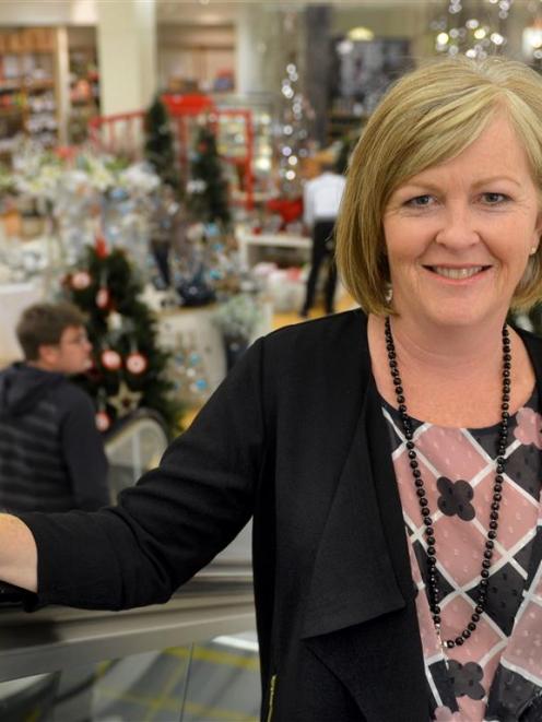 Central Otago-based director Giselle McLachlan in the H&J Smith department store in Dunedin....