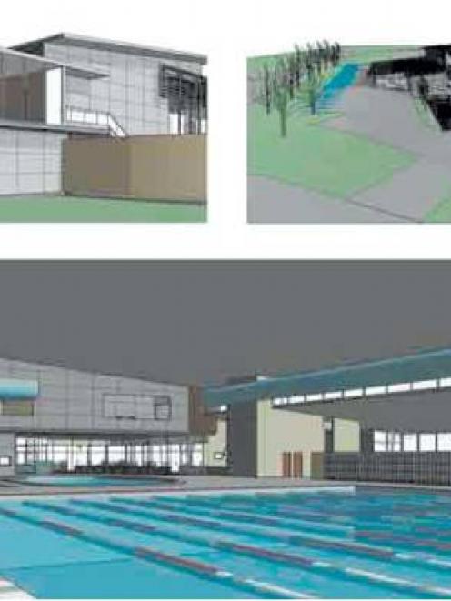 Centre of attention: A concept plan of the proposed Maori Park aquatic centre.