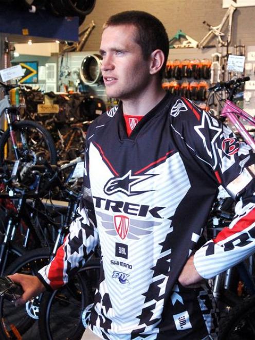 Champion mountain biker Justin Leov is boycotting the national downhill championships because he...