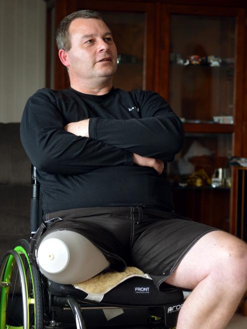 Chris Campbell, who has received an apology from the police, is wanting to get on with his life....