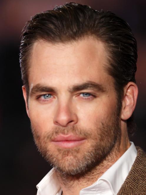 Chris Pine. Photo by Getty