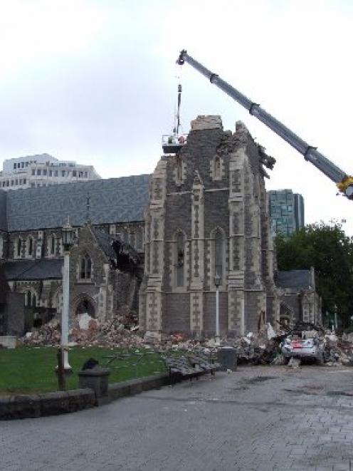 Christchurch Cathedral will be deconsecrated ahead of partial demolition. Photo by Matthew Haggart