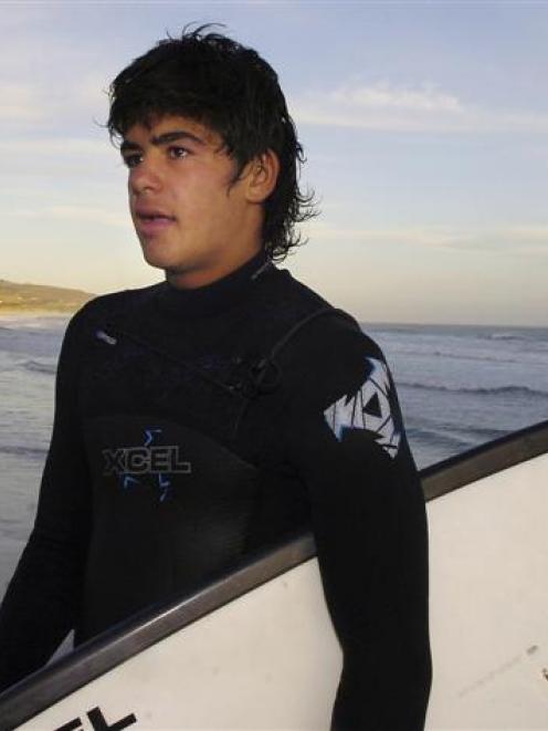 Christchurch surfer Billy Harmon sparked a full-scale search and rescue operation at Allans beach...