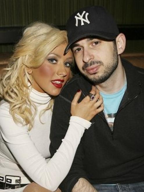 Christina Aguilera and her husband Jordan Bratman in 2007. Photo Dave Allocca, Starpix, file/AP.