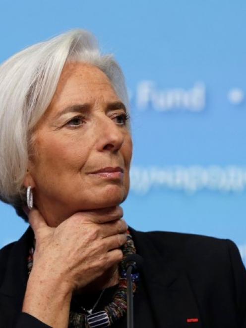 Christine Lagarde. Photo Reuters