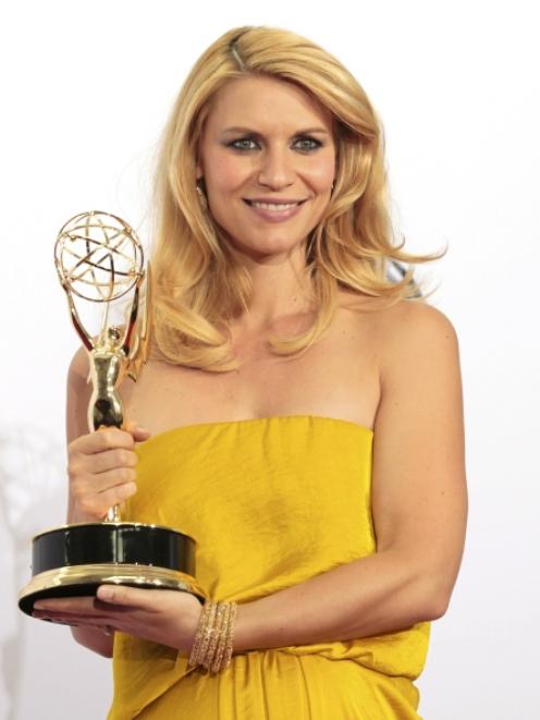 Claire Danes holds the Emmy award for outstanding lead actress in a drama series for her role in ...