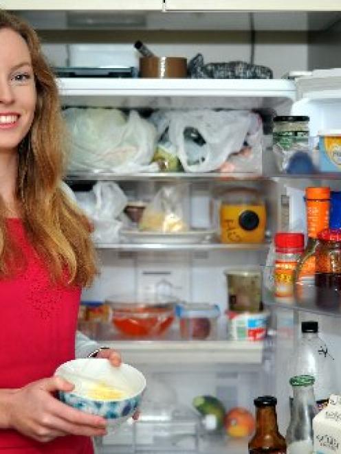 University of Otago student Claire Salmond is taking part in a national campaign to stop food...