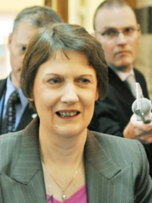 Prime Minister Helen Clark