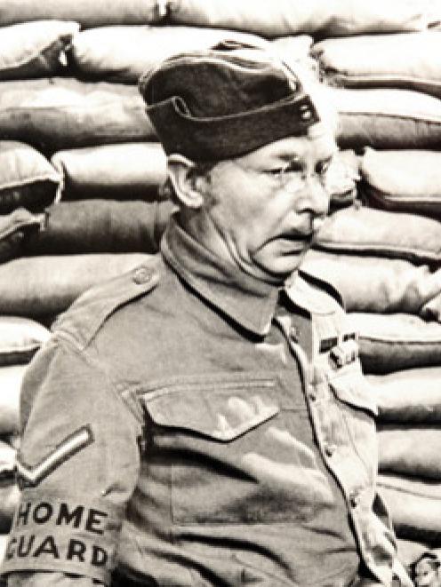 Clive Dunn as Lance-Corporal Jones in 'Dad's Army'.