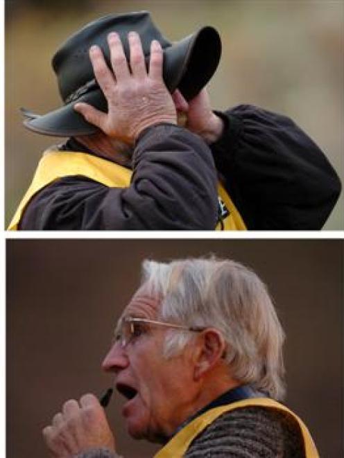 Clockwise from left are, Alex Sheridan, Tuatapere, Aussie Wettenhall, Oamaru, Glenn Tomlinson,...