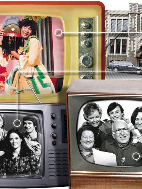 Clockwise from top right: Playschool special, Cinderella, Rawiri Paratene and Barry Dorking;...