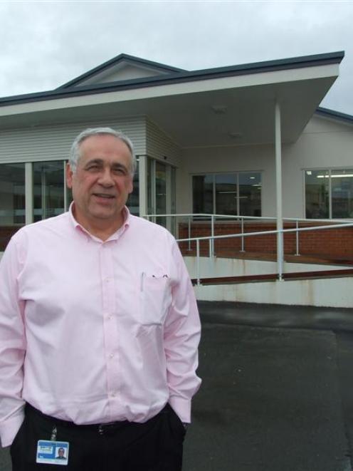 Clutha Health First chief executive Ray Anton in the new Clutha Health First car park, with the ...