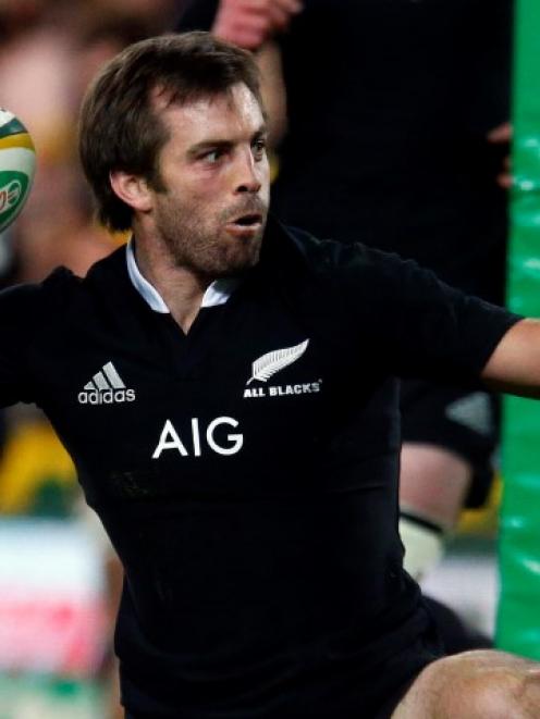 Conrad Smith in action for the All Blacks.