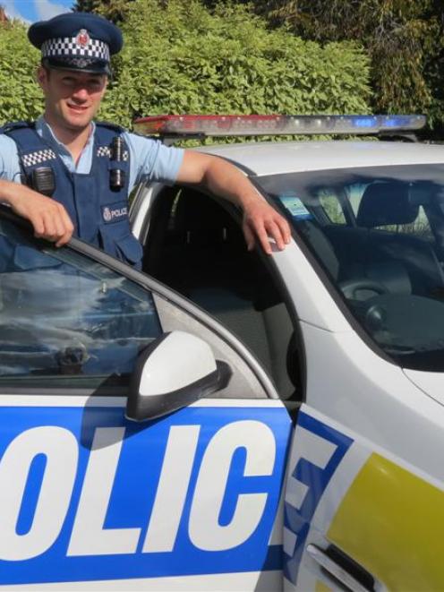 Constable Donald Hillis, of Queenstown. Total recorded crime in Queenstown Lakes, Central Otago...