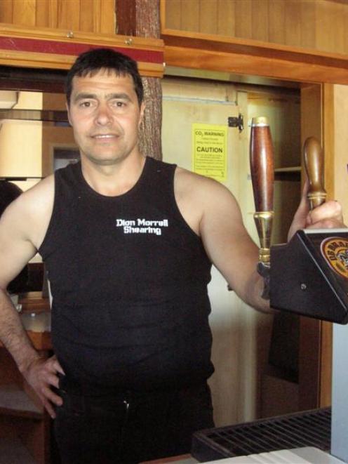 Contrary to appearances, Alexandra-based shearing contractor Dion Morrell does not want to become...