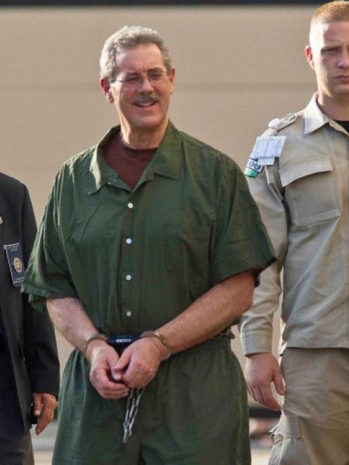 Convicted financier Allen Stanford arrives at Federal Court in Houston, Texas for sentencing....