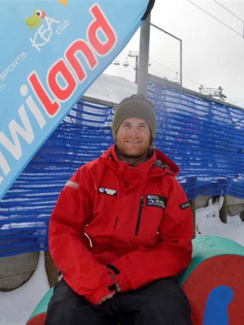 Coronet Peak Skiwiland instructor "Critter" Nielson, originally from the United States. Photo...