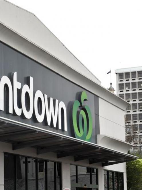 Countdown in Cumberland St, Dunedin yesterday, one of 19 supermarkets to be sold for a total of ...