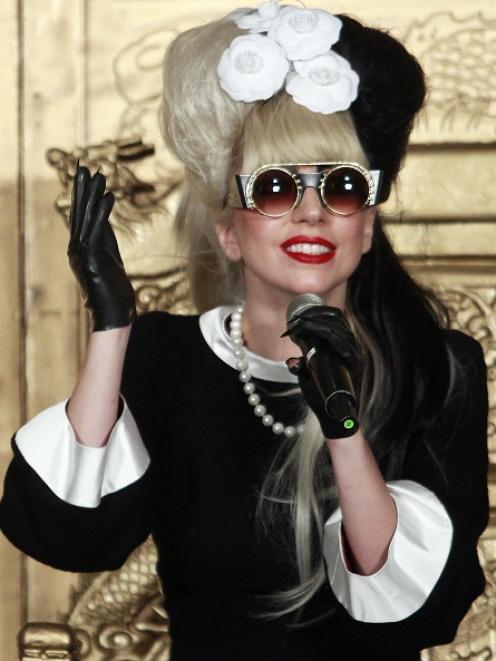Courting controversy . . . Lady Gaga. Photo Reuters