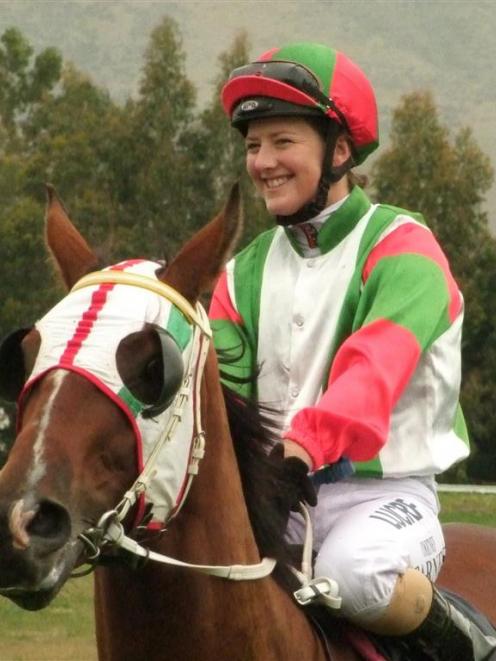 Courtney Barnes begins her career as a senior jockey at Gore today. PHOTO: MATT SMITH