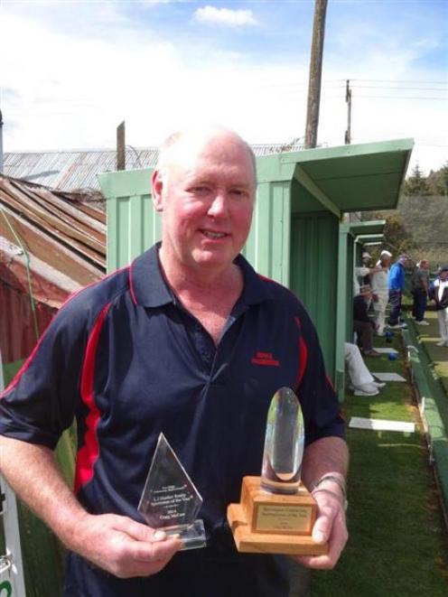 Craig McCaw, of Palmerston,  won the Sportsperson  of the Year award at the East Otago Community...